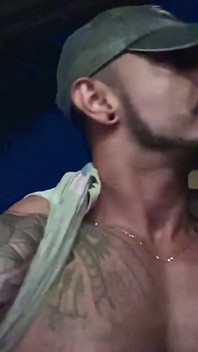 Getting Some Fresh Air, Getting Some Fresh Air, Smoking, Hard Dick, Very Horny