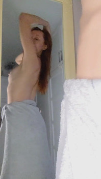 Sneaky Peek Post Shower