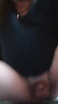 Masturbating
