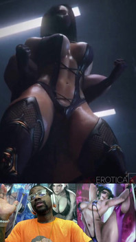 Mileena Gets Her Tasty Bald Pussy Fucked From Behind