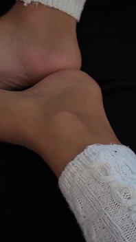 Watching a Movie Turned Into Feet Fuck
