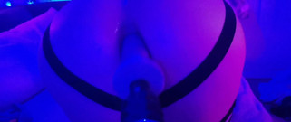 SashaSuxxx: Neon Zadek šukání Rob-přátelé jsou budoucnost