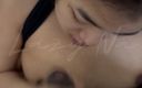 Lazy Na: Sevimli genç üniversiteli kız ilk kez komşu siyah yarağı test ediyor