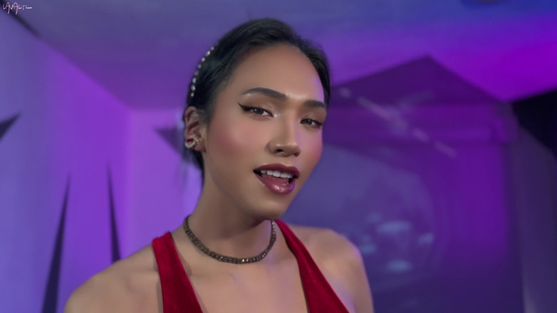 Lavala: Red Dress and Ready to Dance