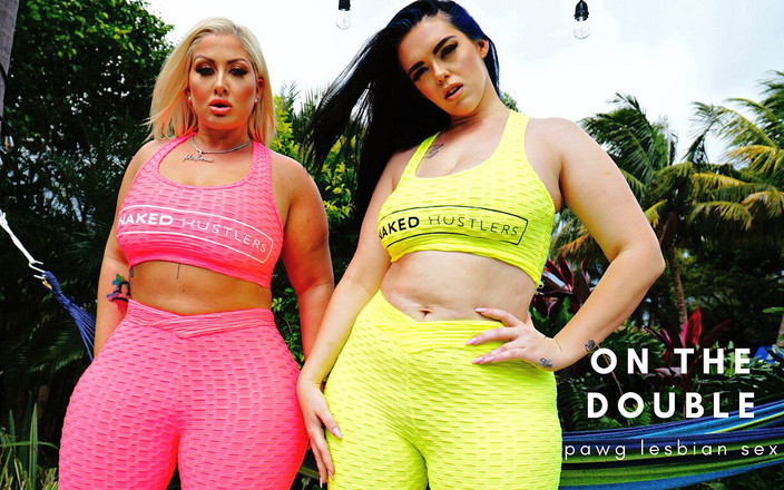 Pawg Queen: Ryan usmívá dvojité naplněné lesbické porno s Mz. Dani