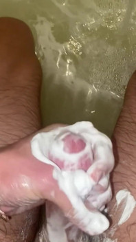 Handjob in the Bathroom