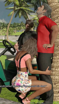 Tacos: il marito guarda sua moglie scaricare le palle di due uomini ricchi sul campo da golf - Episodio 84