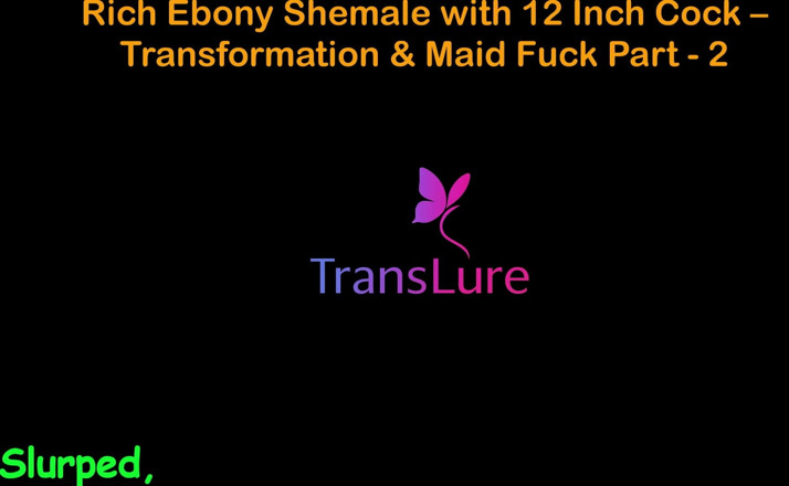 TransLure: English Audio Sex Story Rich Ebony Shemale with 12 Inch Cock -...