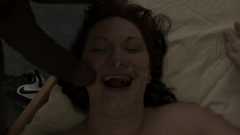 Shaundam: Visage couvert de sperme