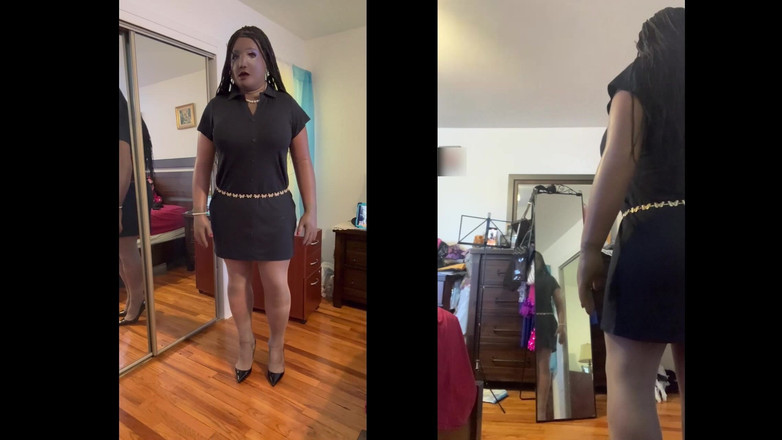 Deanna Doll: Черная крошка Danae в наряде Босси бизнес-платье