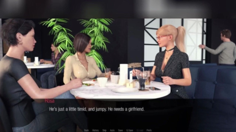 3DXXXTEEN2 Cartoon: Jessica'nın ilk lezbiyen deneyimi. 3 boyutlu porno çizgi film seks