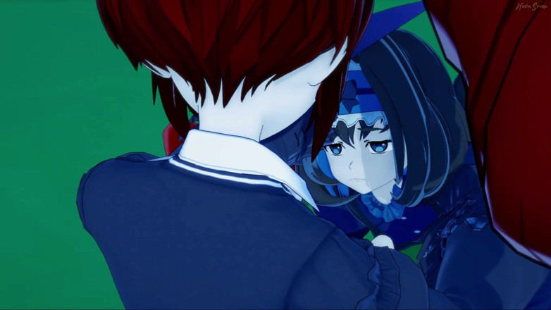Hentai Smash: Futa Micha mouth fucks Garie and fucks her doggystyle againt...
