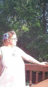 Ma's Smokin' in Curlers