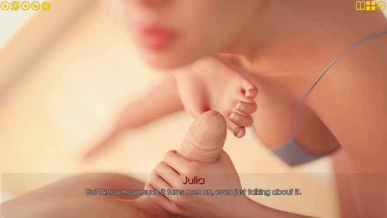 3D Cartoon Porn: My Pleasure 14 Julian's First BJ &amp; HJ From Julia (hand Cum)