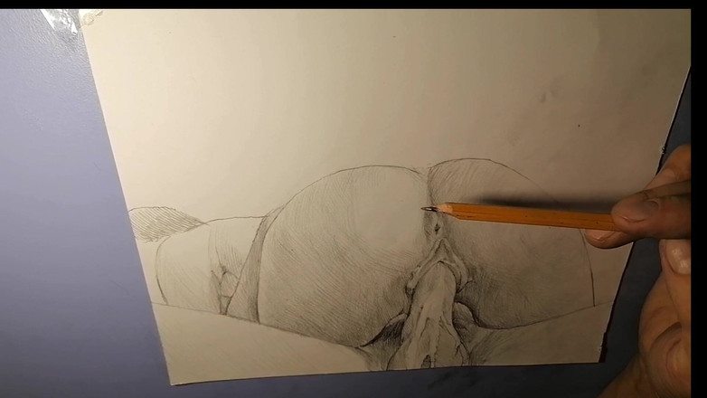 Julia-Softdome: Sex Picture Art - Creampie