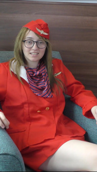 Spanish Teen Air Hostess Emejota