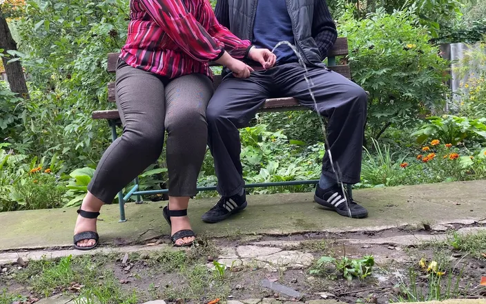 OurFetishLife: MILF loves street pissing fetish