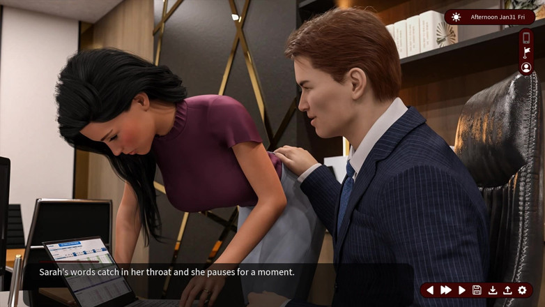 Dirty GamesXxX: Arzu fısıltıları: ateşli evli kadın ve patronu offie'sinde - bölüm 36