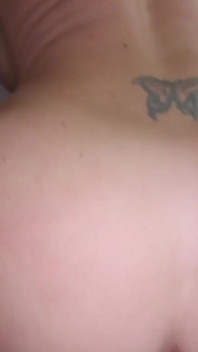 POV Having a Valentines Date with a Big Titty Blonde Hotwife Before Giving Her a Creampie