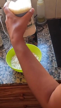 sidik ve boşalma ile yemek pişirme bölüm 1 - gözleme