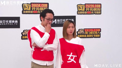 ModelMedia Asia: MTVQ16-EP1 에로 독점 ep1 / 스케일 전개! 아버지와 딸이 괴롭히는 마사지! / 마도우의 최신 오리지널 프로그램!