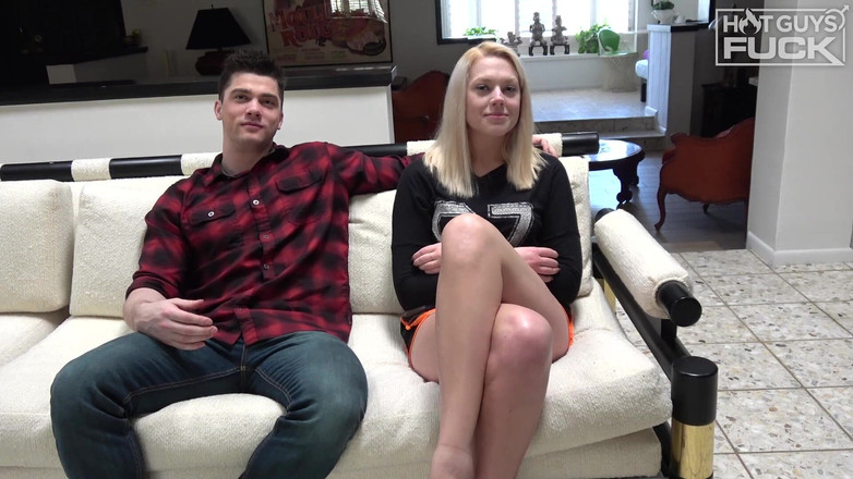 Hot Guys Fuck: Asu blond college slampa knullar Collin Simpsons enorma kuk