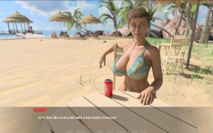 LoveSkySan69Real: 访问 v0.11 第15部分 继母喜欢和我一起工作 由loveskysan69制作