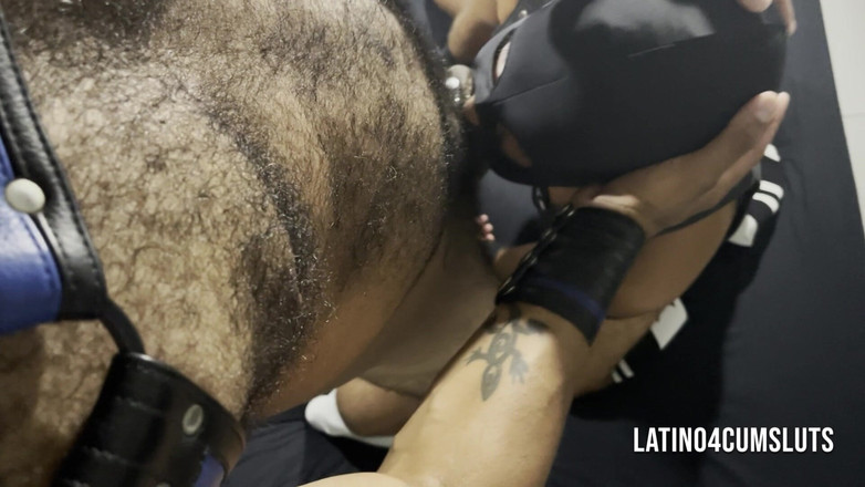 Latino4cumsluts: Hiszpański uległy czczenie kutasa. w gardło i zalana