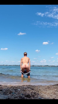 My Butt at the Beach