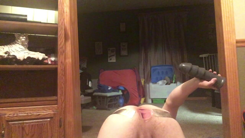 Anal gape kings throne: AnalGapeKing - sex anal extrem cu lărgire și vibrator, partea 2