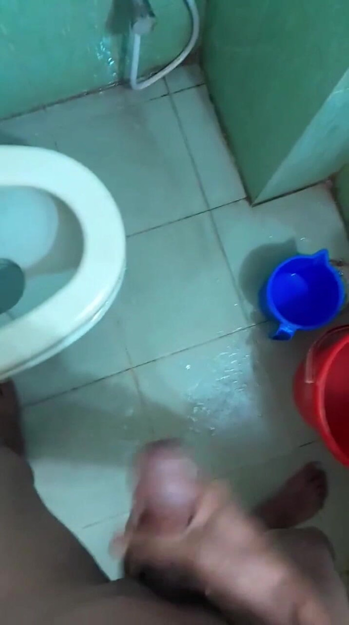 Sabbir khan: Bengali Boy's Solo Masturbation in the Bathroom