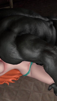 La sexy Nami è stata posseduta e allevata da un cazzo mostruoso nero