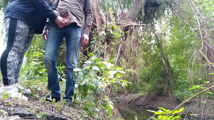 OurFetishLife: Mamuśka macocha opiekuje się pasierbem w naturze