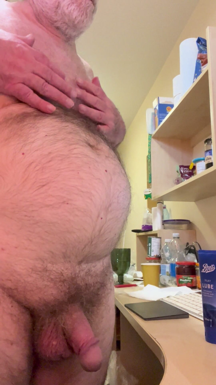 Coach Karl dude lodge: Coach Karl Naked and Excited 7106