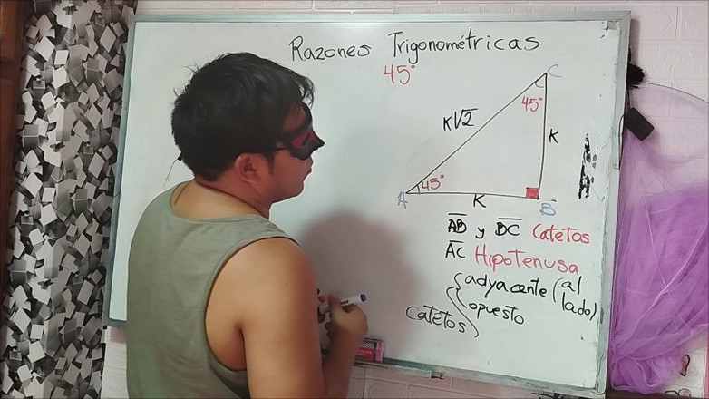 Rosaroja: 16 trigonometri: 45 açı - trigonometrik oranlar