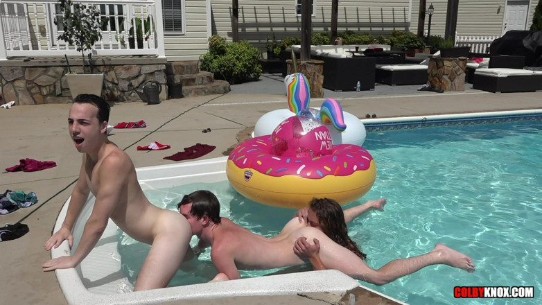 Colby Knox: Day Weekend Fuckfest -bareback- Part 1