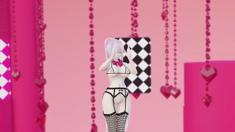 Smixix: Megurine Luka khỏa thân khiêu vũ vocaloid hentai mmd 3d black...
