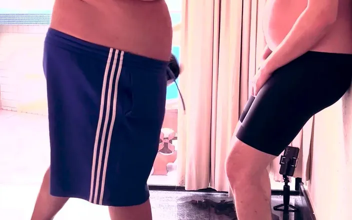 Combat and fetish: Daddy Boss Boxer Gutpunching Me