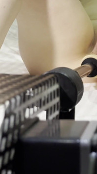 Fuck Machine Masturbating