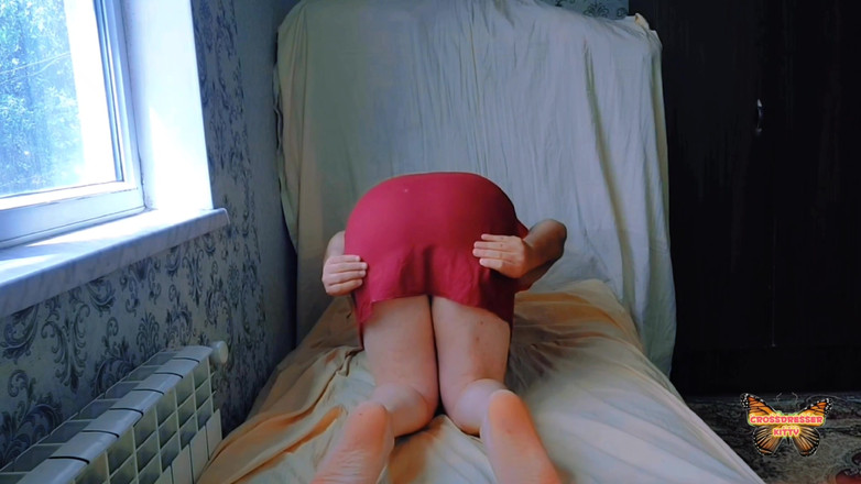 Kitty_Cross: Transvestiert kitty amateur teen Femboy modell liebt es, heiße sexy...