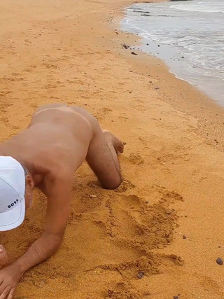 Ladysilvas: Pantat seksi Ladysilva di pantai