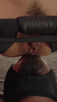 Under the Facesitting Chair: Ass Licking, Fart Sniffing, and Own Cum Eating