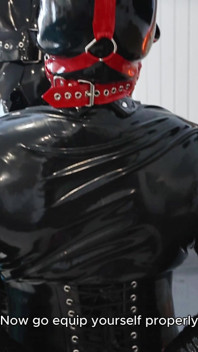 Part 1: I Release My Latex Punching Bag Slave - Electro & Breathplay - Mistress Julia
