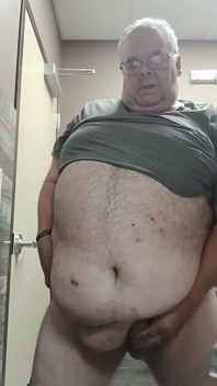 Jerking off in a Public Bathroom.
