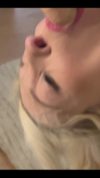 A Blowjob That His Locked Cock Can’t Have
