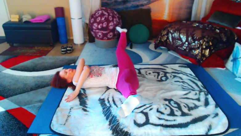 Aurora Willows: Hip opener work intermediate workout