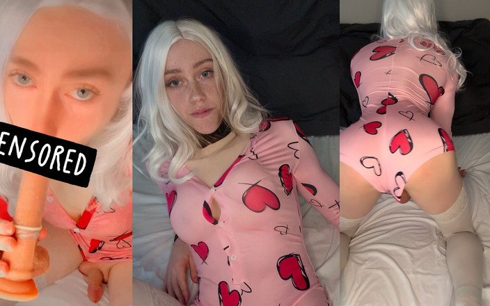 Fembaby: कमसिन femboy चाहती है कि आप उसकी अपनी गांड पर वीर्य निकालने में उसकी मदद करें