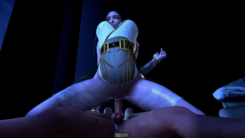 Why fuck so hard: Горячая азиатская шлюшка-косплей-модель 3D изменяет с большим хуем