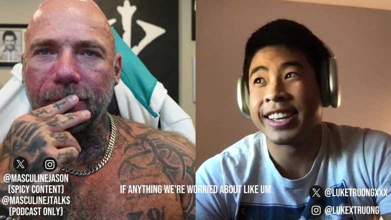 Raw and Uncensored with Masculine Jason: Porn Star Confessions - Luke Truong (episod 181)