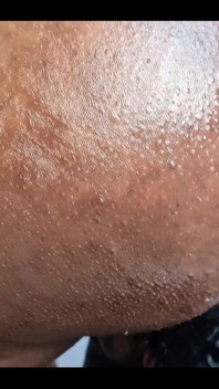 My ass, on the dildo close up